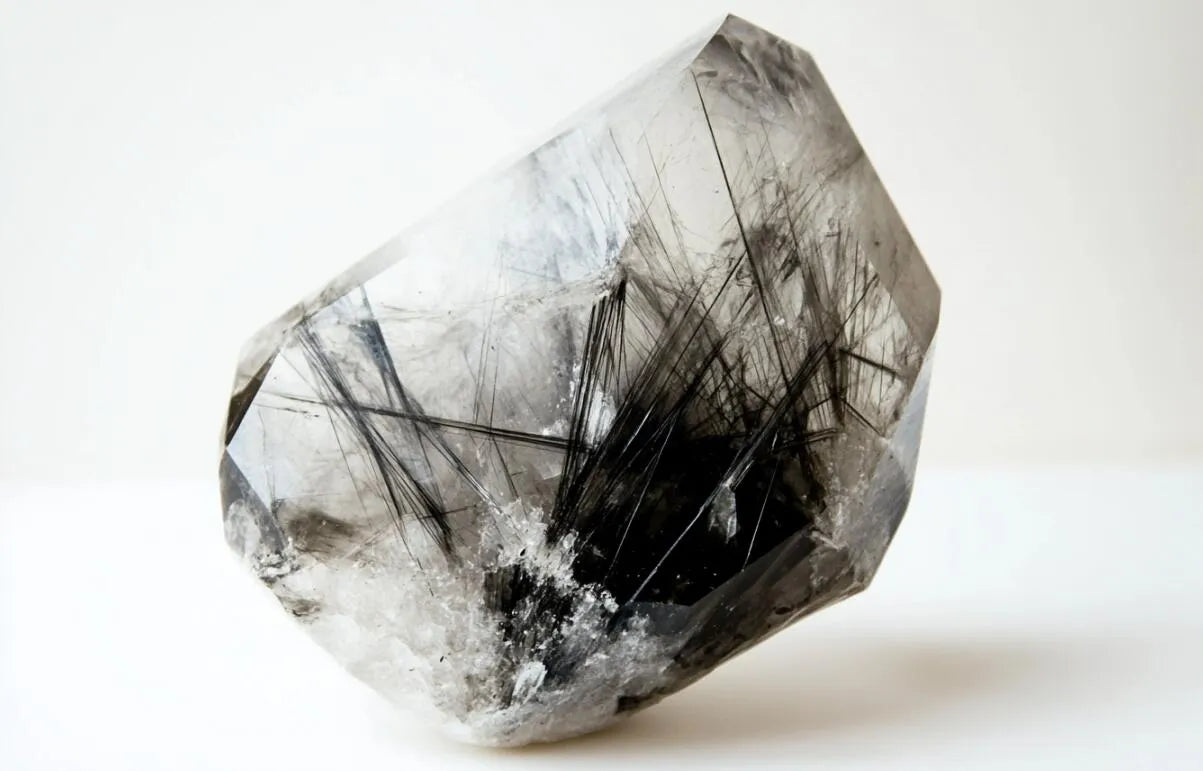 black rutile gemstones