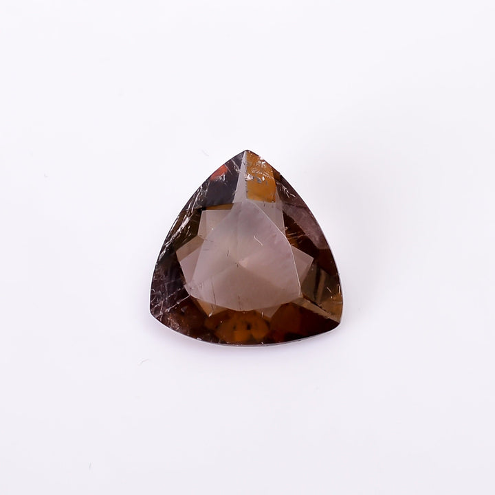 axinite trillion shape cut stone loose gemstone