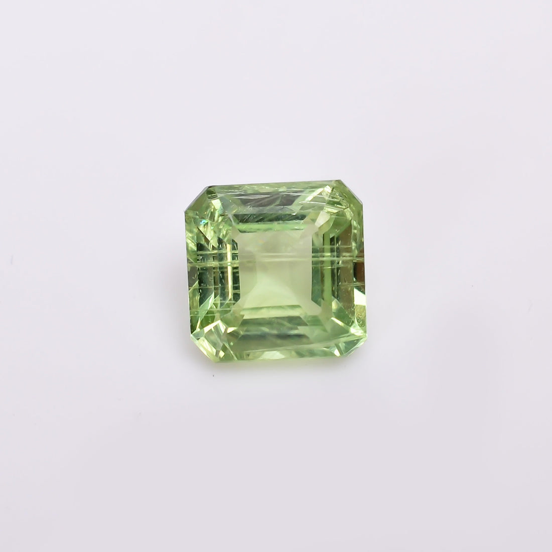 natural mint kyanite cushion shape cut stone loose gemstone