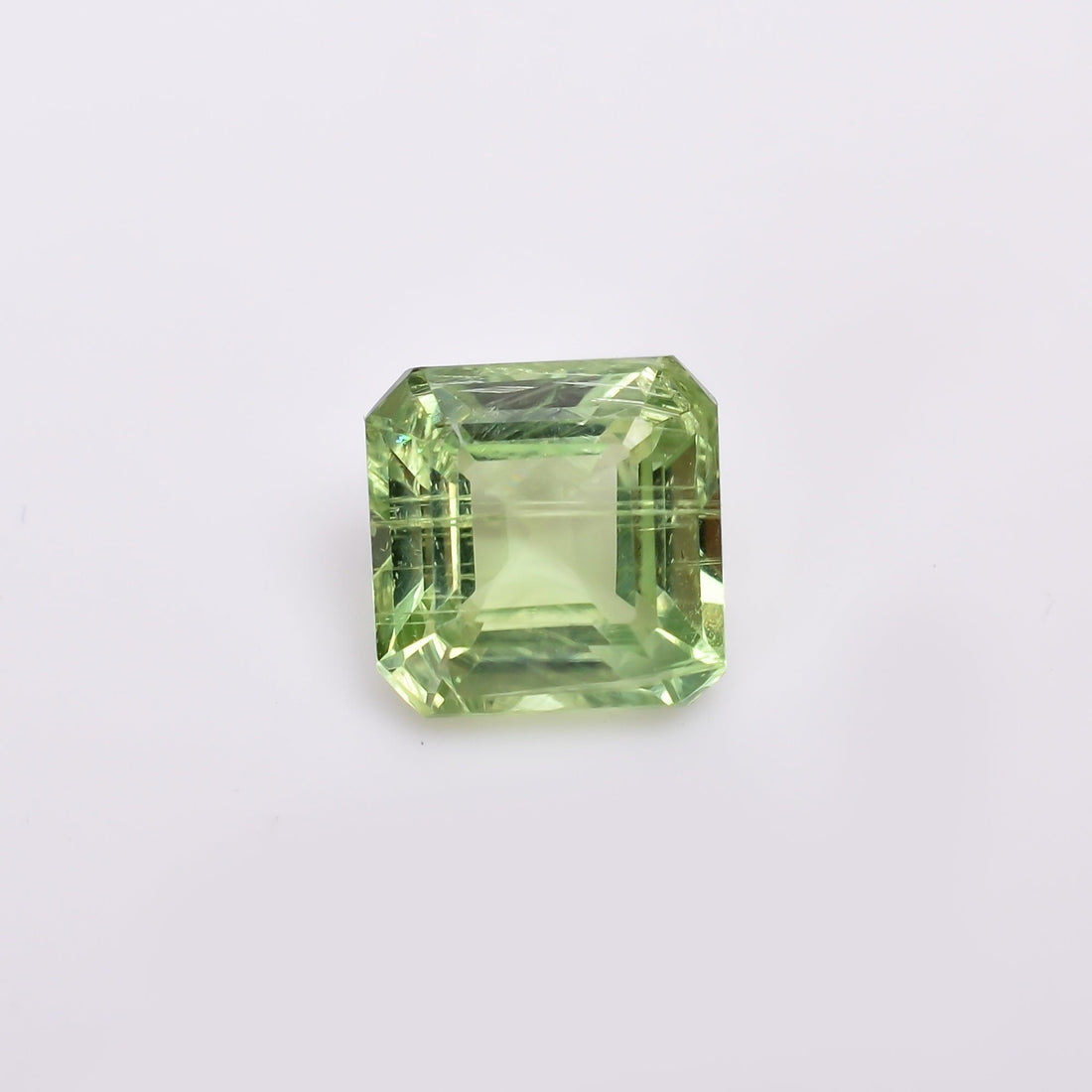 natural mint kyanite cushion shape cut stone loose gemstone