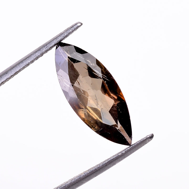 natural axinite marquise shape cut stone loose gemstone