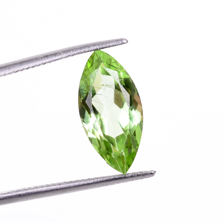 peridot natural marquise shape cut stone loose gemstone