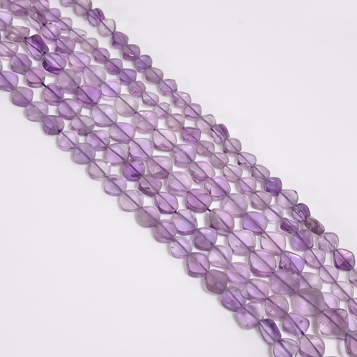 amethyst natural gemstone cushion shape smooth