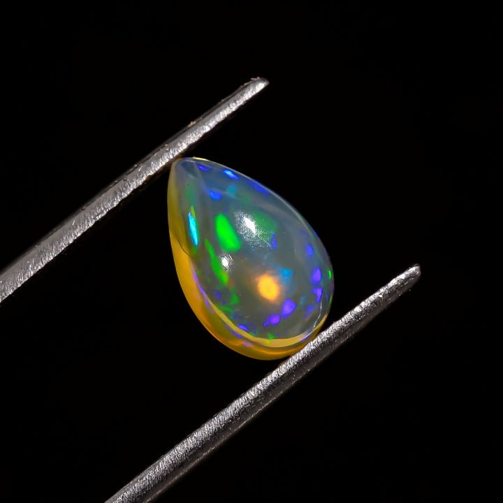 Ethiopian Opal Pear Shape Cabochon