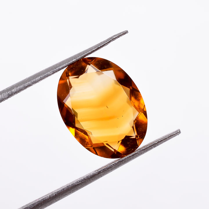 citrine oval shape cut stone natural loose gemstone