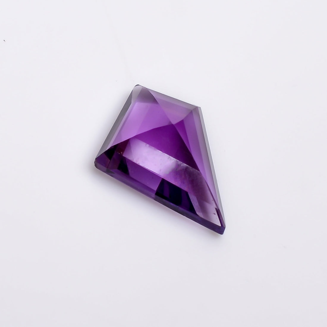 natural amethyst fancy shape cut stone loose gemstone