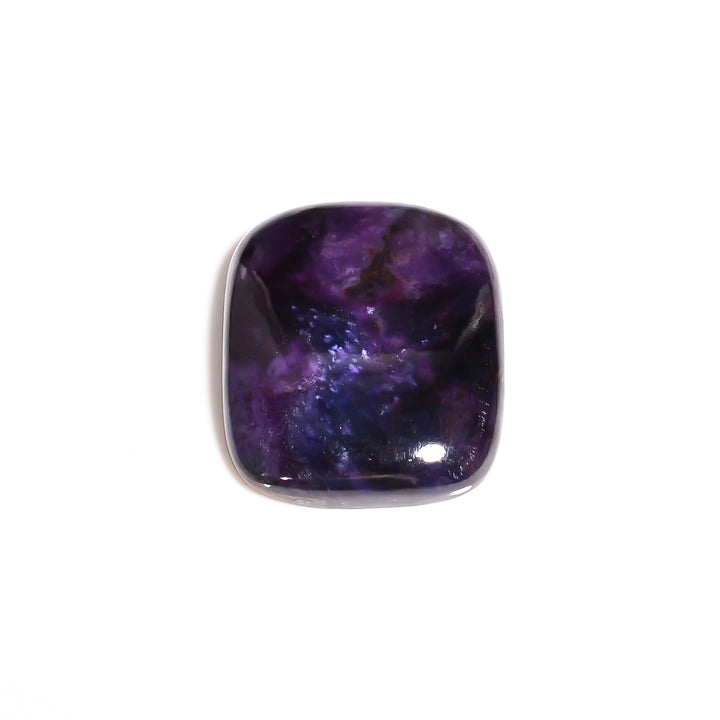 sugilite radiant shape cabochon loose gemstone