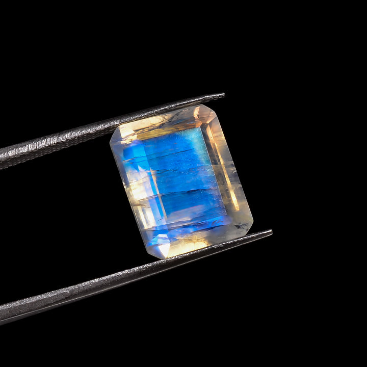 starlit square moonstone radiant shape cut stone loose gemstone