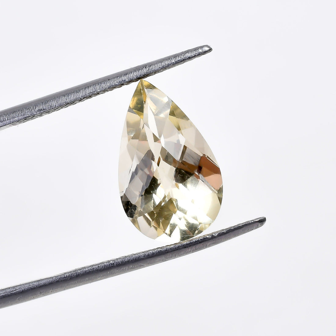 scapolite pear shape natural faceted loose gemstone