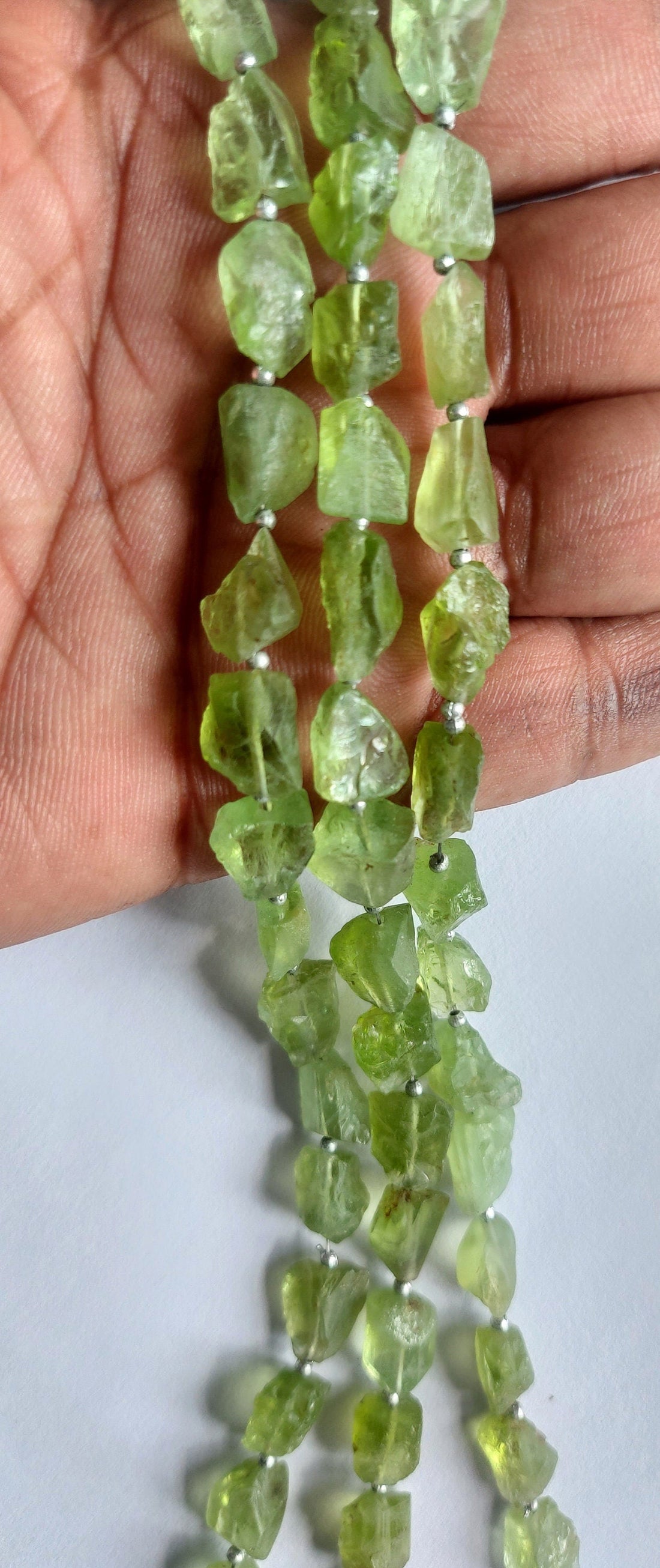best quality natural peridot stone beads peridot rough beads
