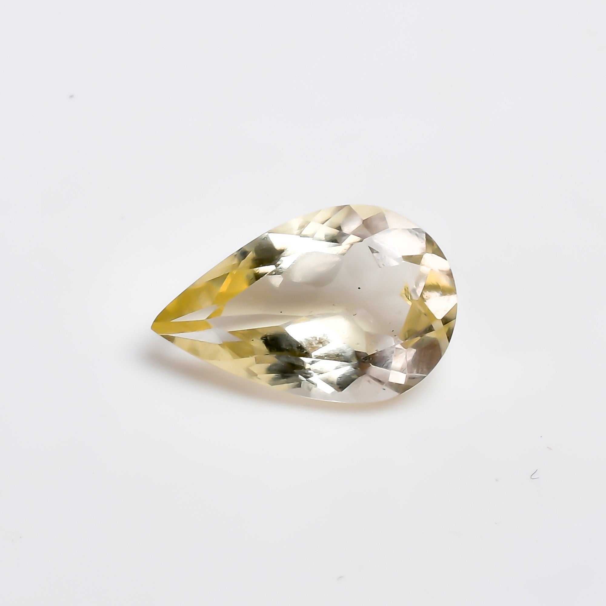 scapolite natural pear shape cut stone loose gemstone