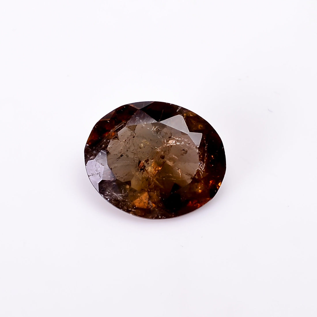 natural axinite oval shape cut stone loose gemstone