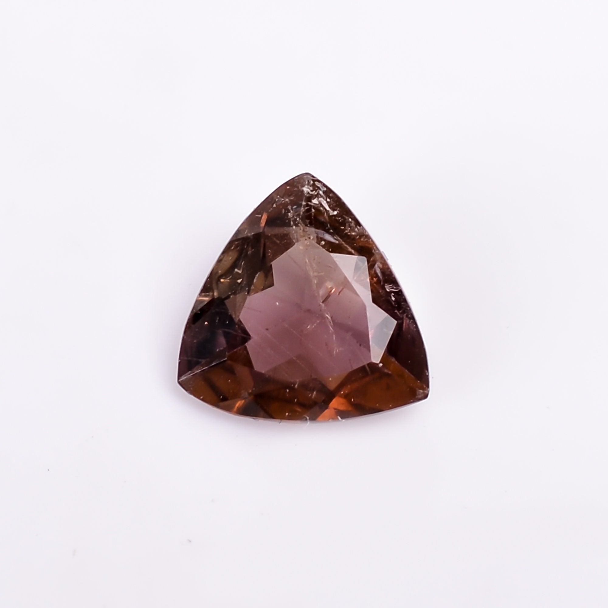 axinite trillion shape cut stone loose gemstone