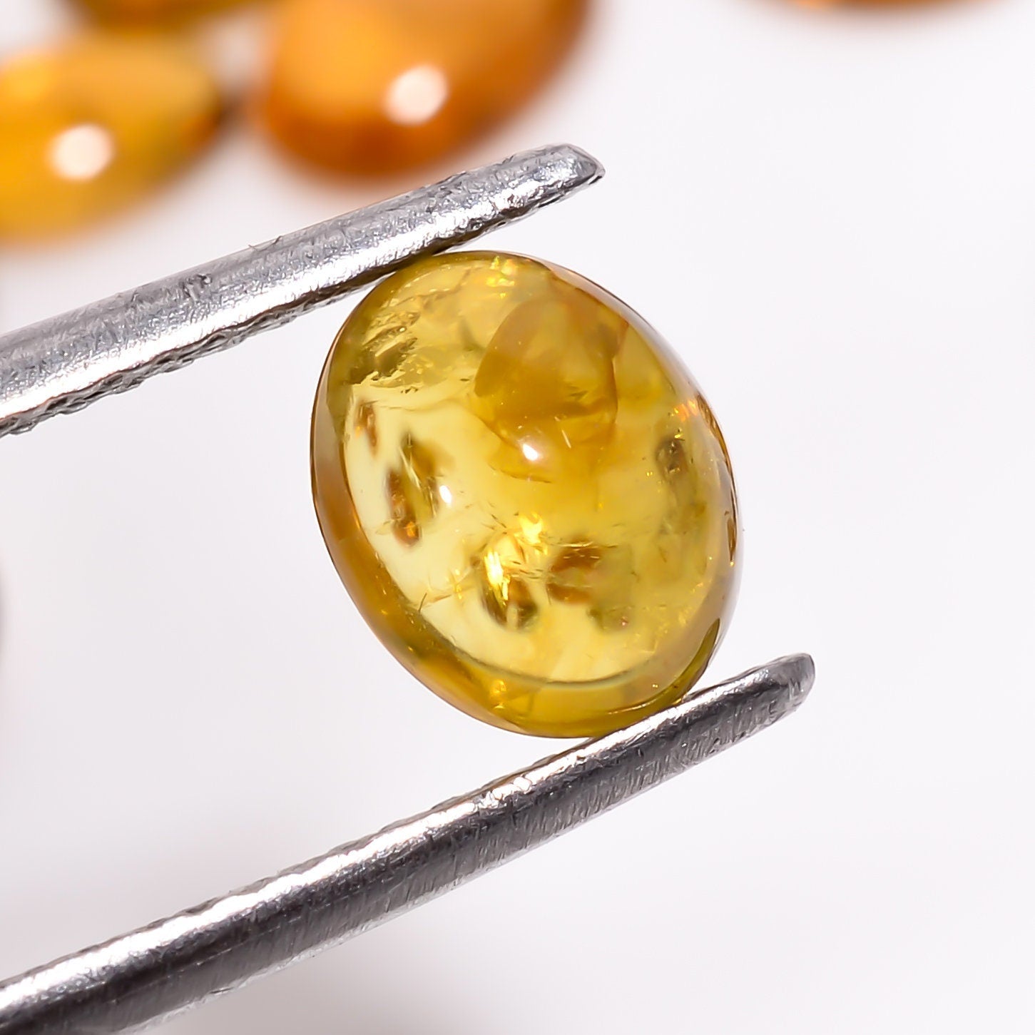 tourmaline oval shape cabochon loose gemstone 17 pcs lot