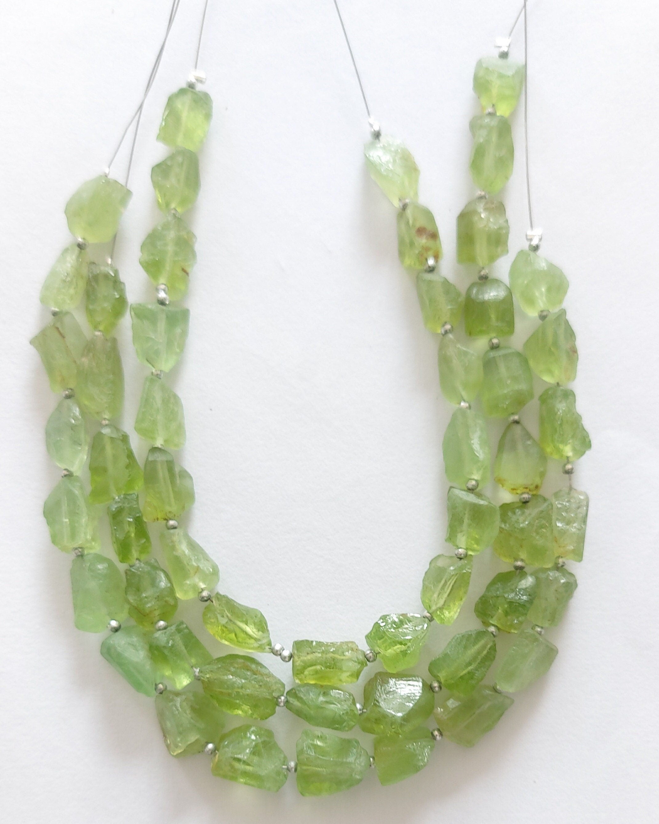 best quality natural peridot stone beads peridot rough beads 