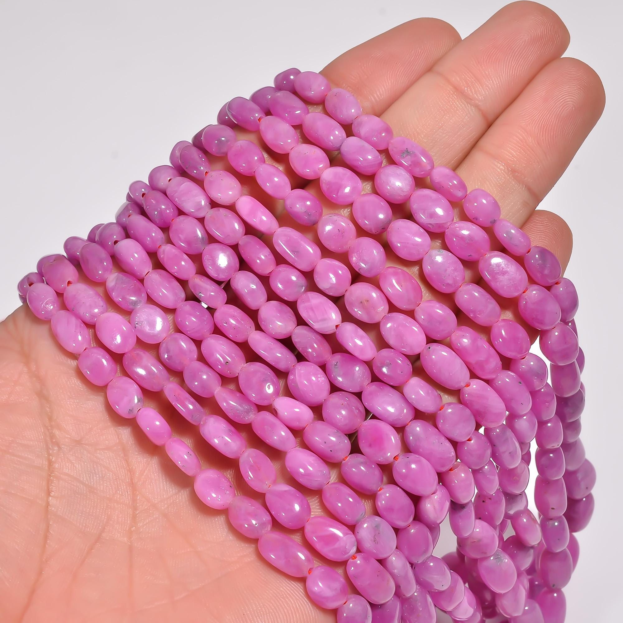 ruby natural gemstone tumbled shape smooth 