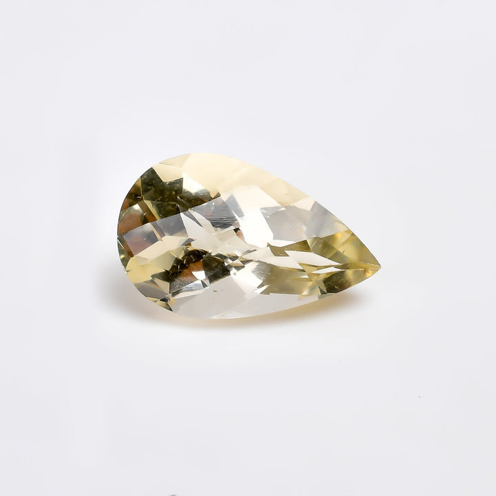 scapolite pear shape natural faceted loose gemstone