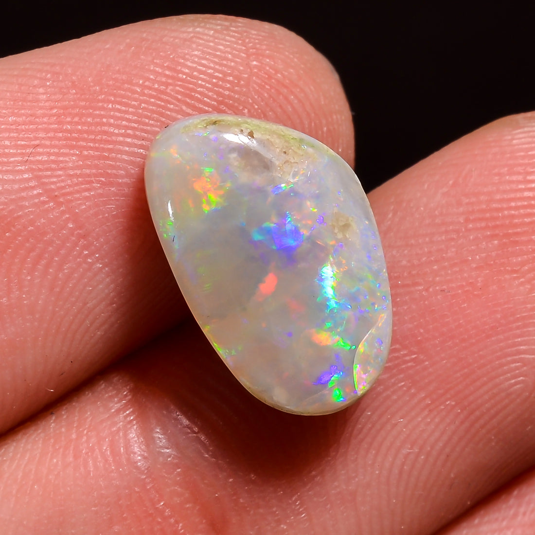 Natural Australian Opal Fancy Shape Cabochon Loose Gemstone For Making Jewelry 14X8X4 mm 4 Ct.OP-607