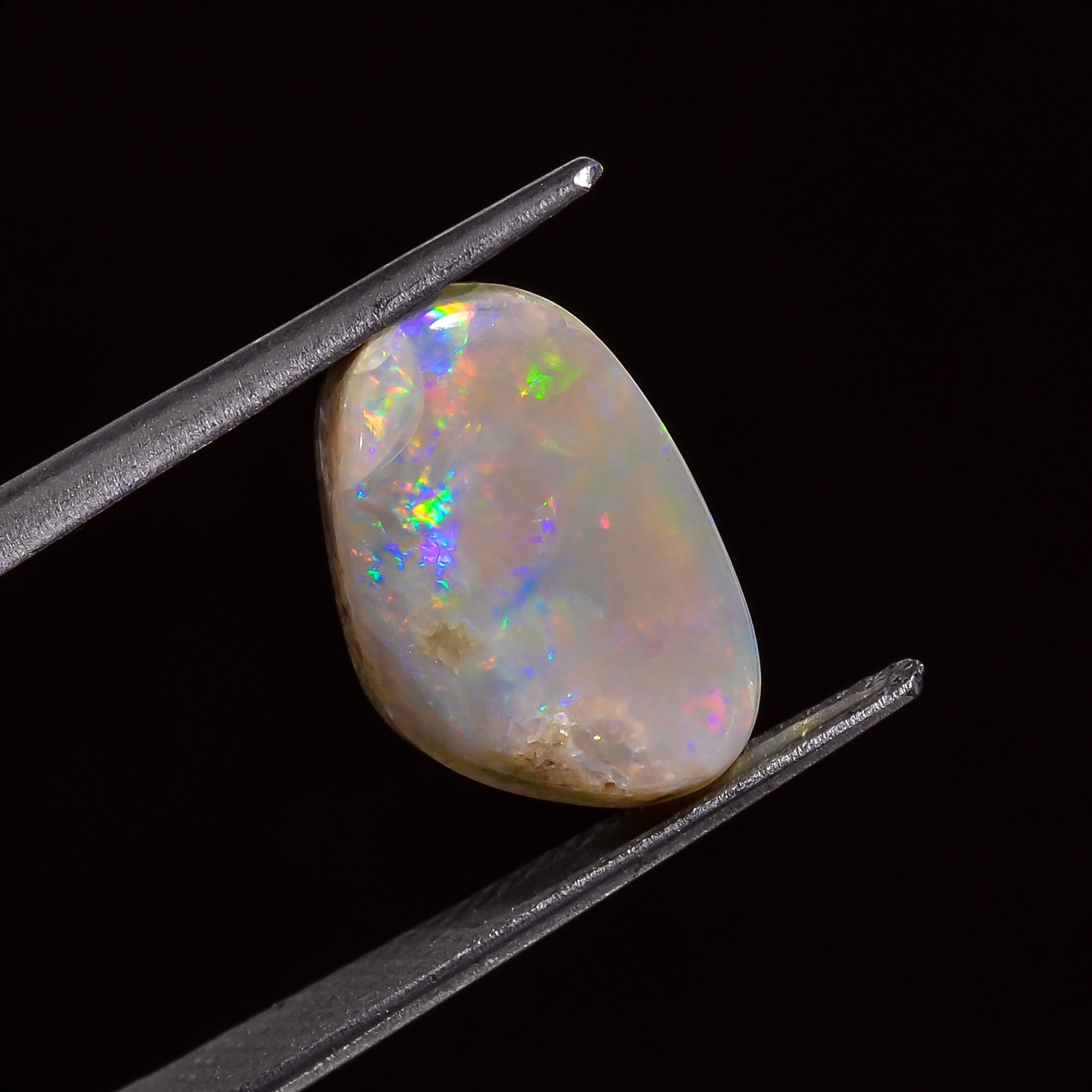 Natural Australian Opal Fancy Shape Cabochon Loose Gemstone For Making Jewelry 14X8X4 mm 4 Ct.OP-607