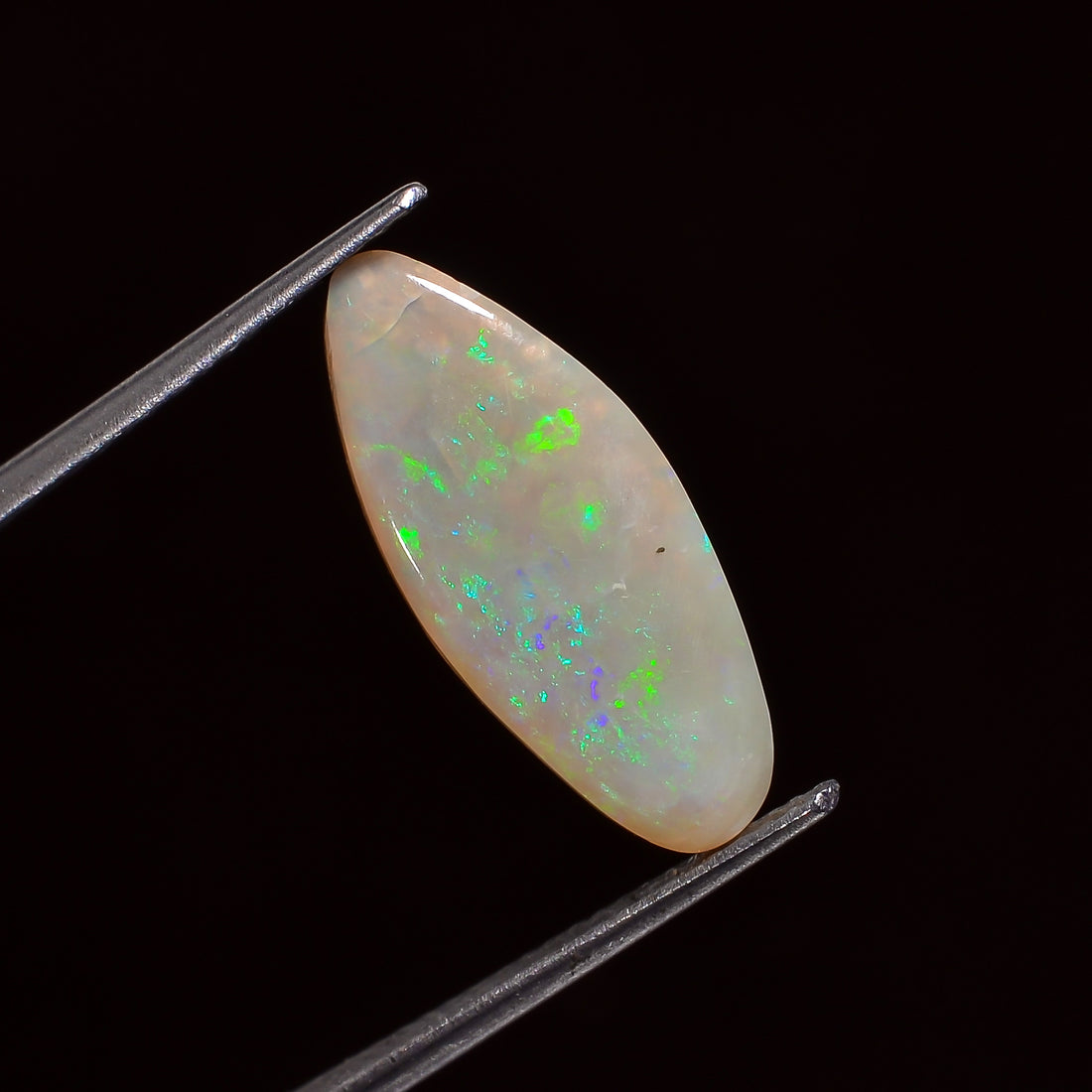 Natural Australian Opal Fancy Shape Cabochon Loose Gemstone For Making Jewelry 17X7X3 mm 3 Ct. OP-609
