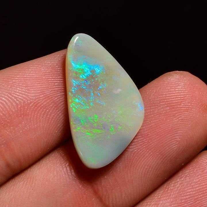Australian Opal Fancy Shape Cabochon Loose Gemstone For Making Jewelry 21X12X3 mm 4.5 Ct. OP-612