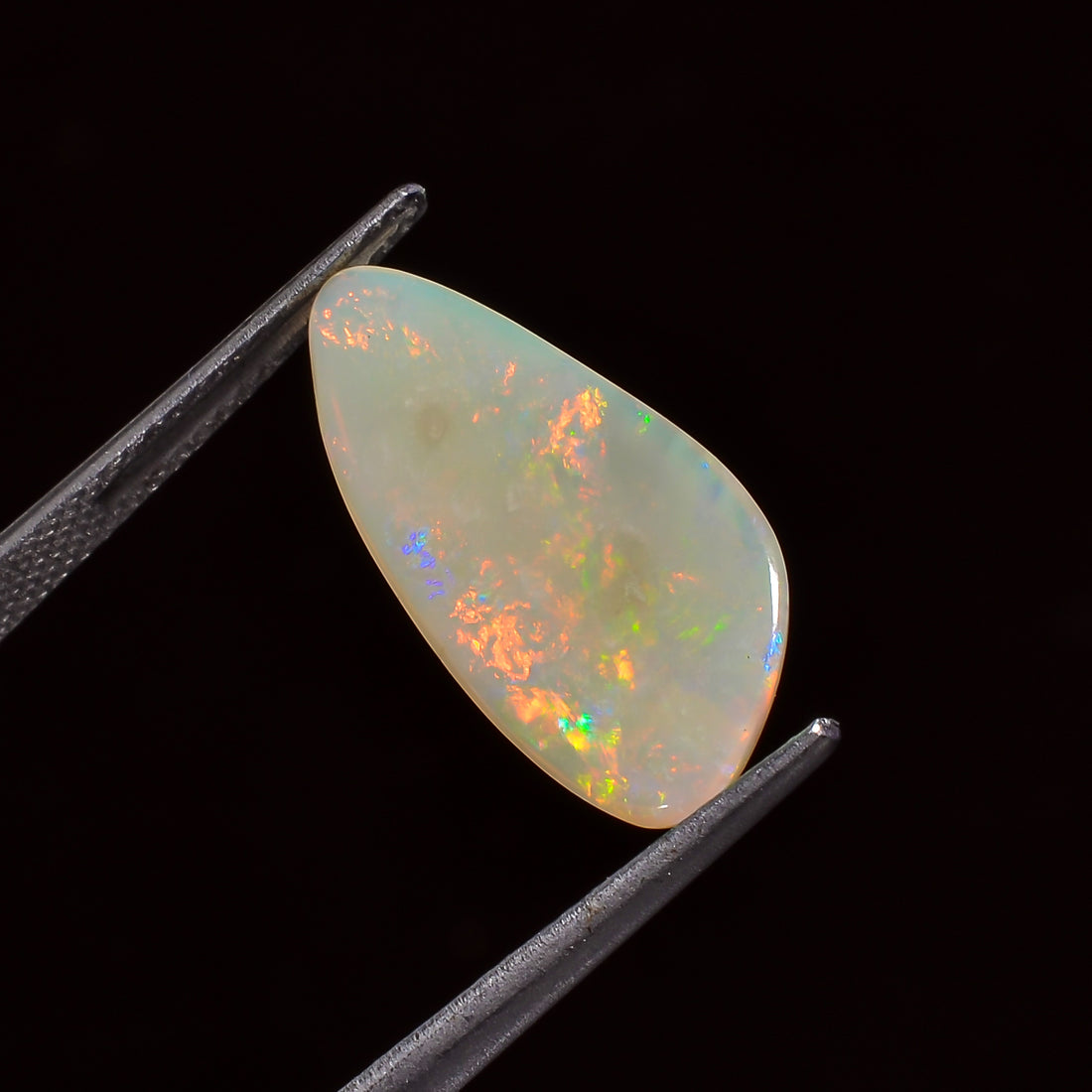 Natural Australian Opal Fancy Shape Cabochon Loose Gemstone For Making Jewelry 19X9X2 mm 2.5 Ct. OP-616