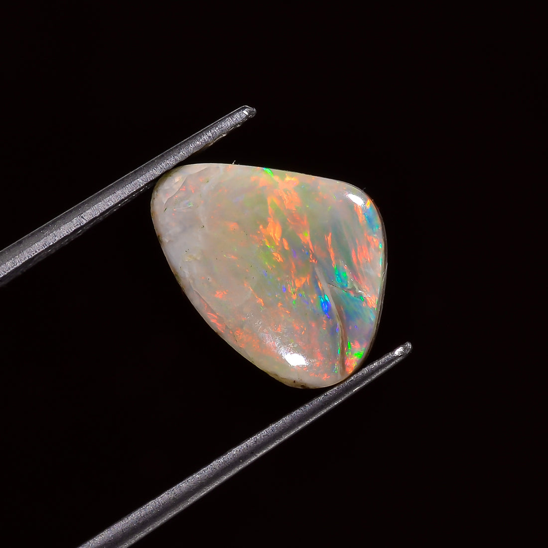 Natural Australian Opal Fancy Shape Cabochon Loose Gemstone For Making Jewelry 11X9X3 mm 2.5 Ct. OP-623