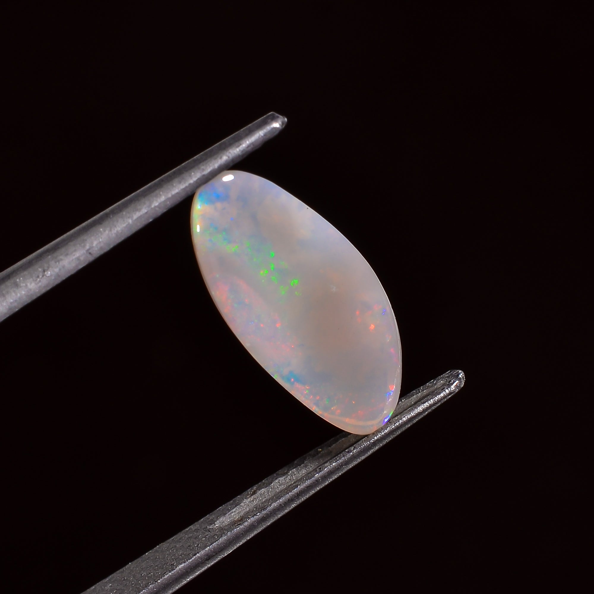 Natural Australian Opal Fancy Shape Cabochon Loose Gemstone For Making Jewelry 13X6X2 mm 1.5 Ct. OP-627