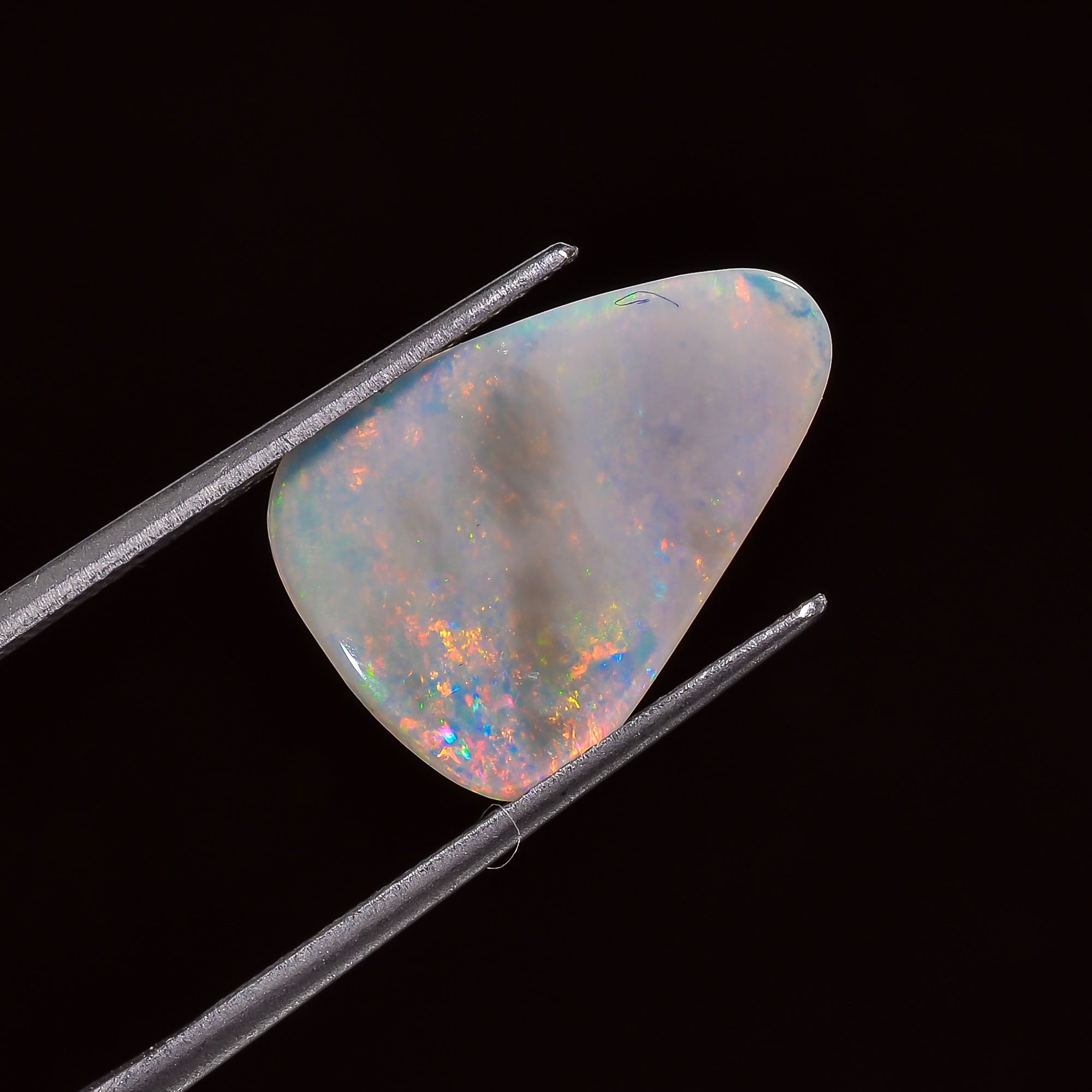 Natural Australian Opal Fancy Shape Cabochon Loose Gemstone For Making Jewelry 16X12X2 mm 2.5 Ct. OP-635