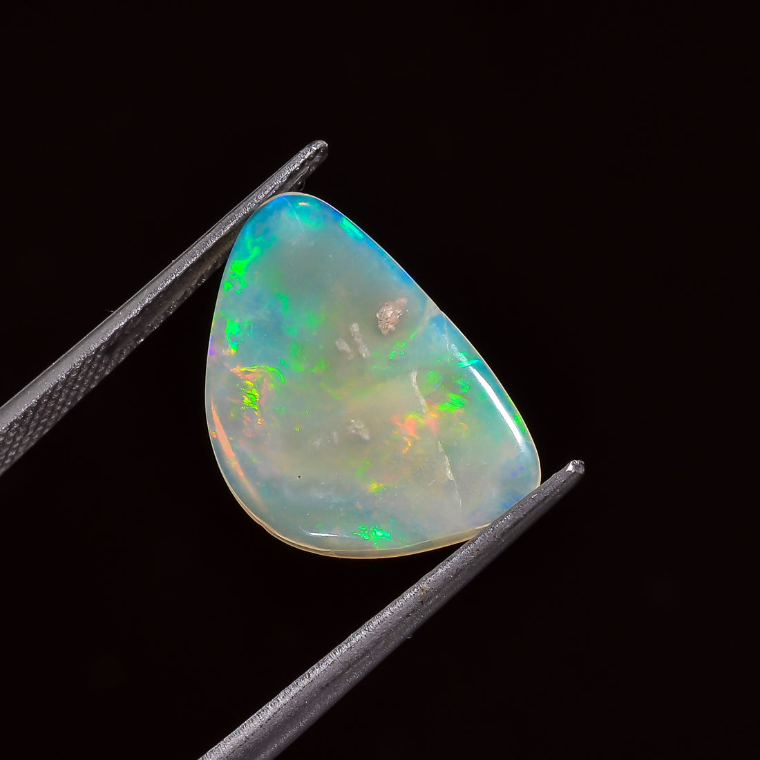 Natural Australian Opal Fancy Shape Cabochon Loose Gemstone For Making Jewelry 17X11X1 mm 2 Ct. OP-643