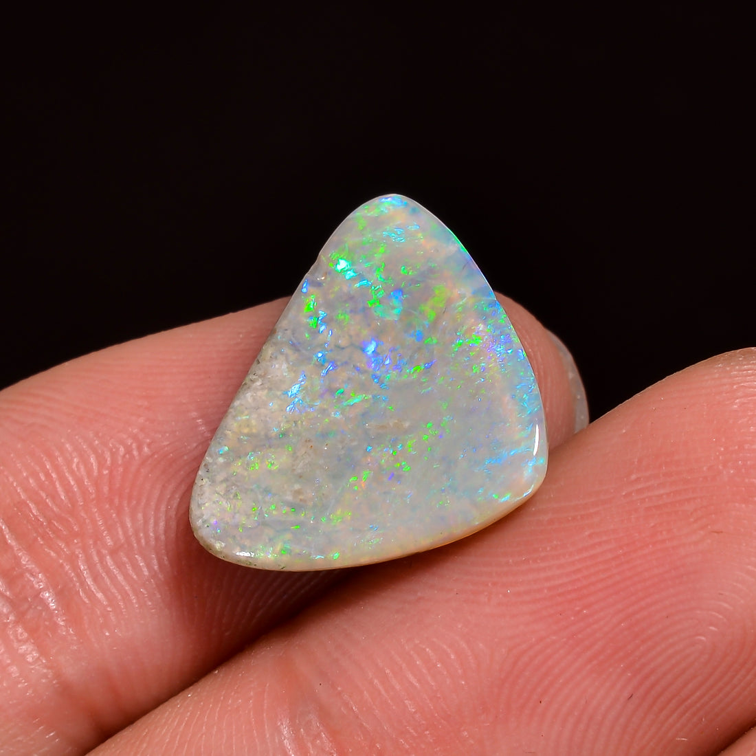 Natural Australian Opal Fancy Shape Cabochon Loose Gemstone For Making Jewelry 17X13X3 mm 4.5 Ct. OP-649