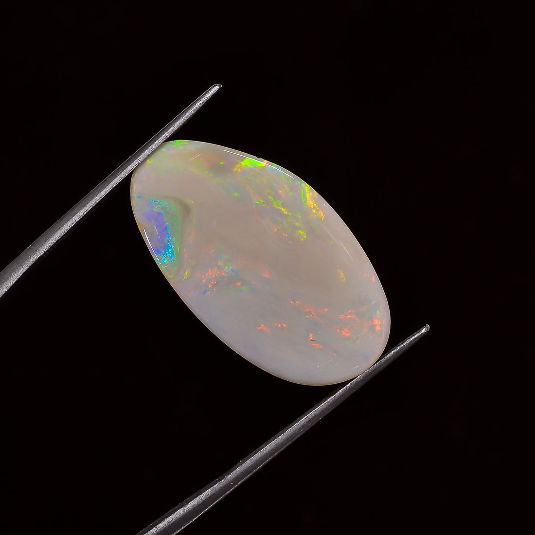 Natural Australian Opal Fancy Shape Cabochon Loose Gemstone For Making Jewelry 16X14X2 mm 7 Ct. OP-657
