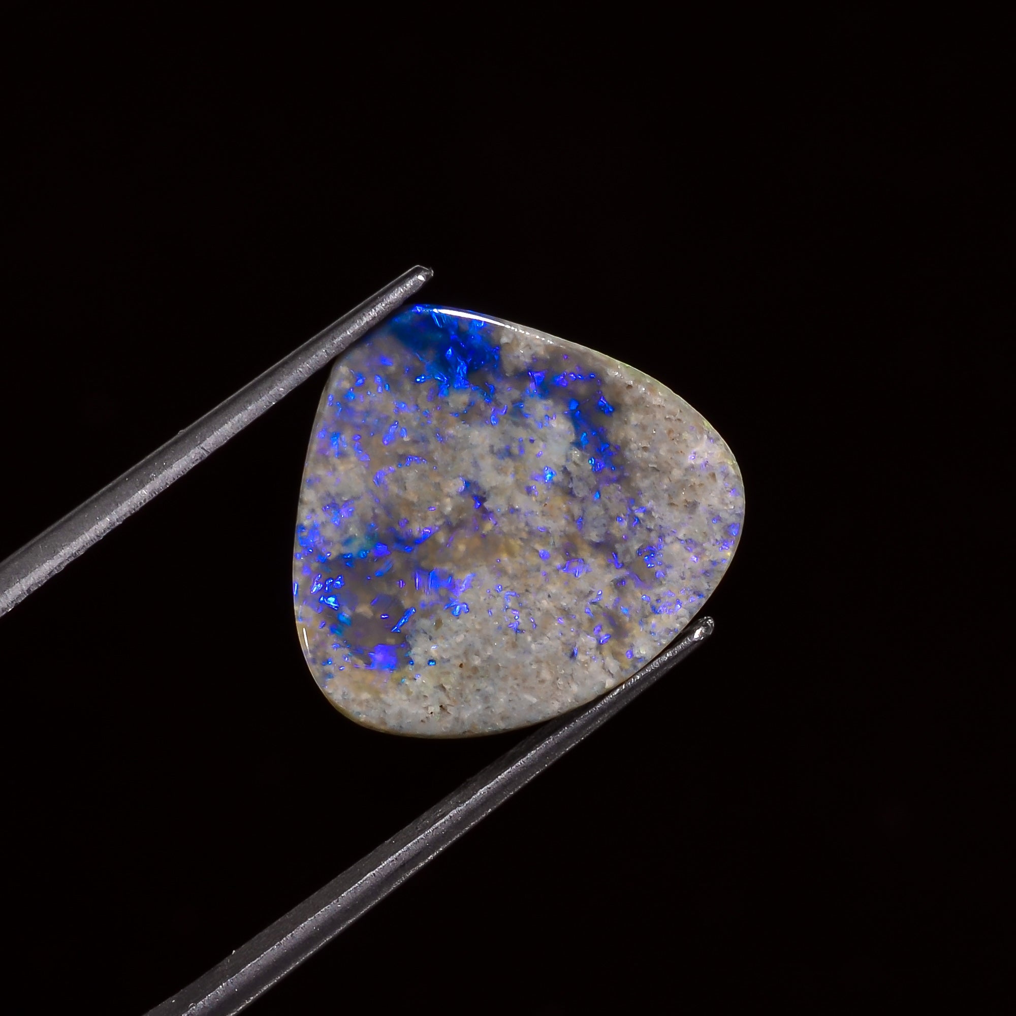 Natural Australian Opal Fancy Shape Cabochon Loose Gemstone For Making Jewelry 10X9X4 mm 2.5 Ct. OP-658