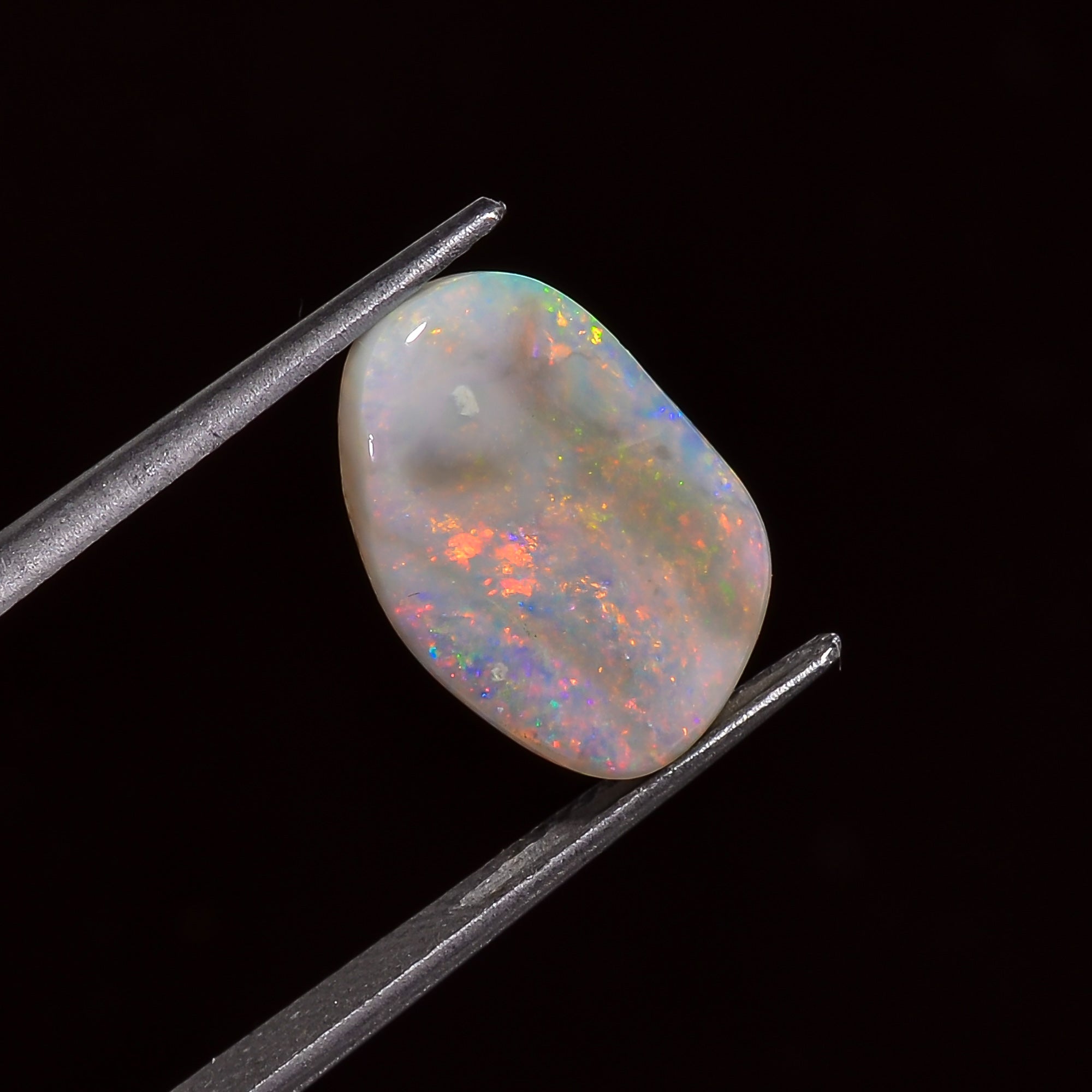 Natural Australian Opal Fancy Shape Cabochon Loose Gemstone For Making Jewelry 24X14X3 mm 8.5 Ct. OP-660