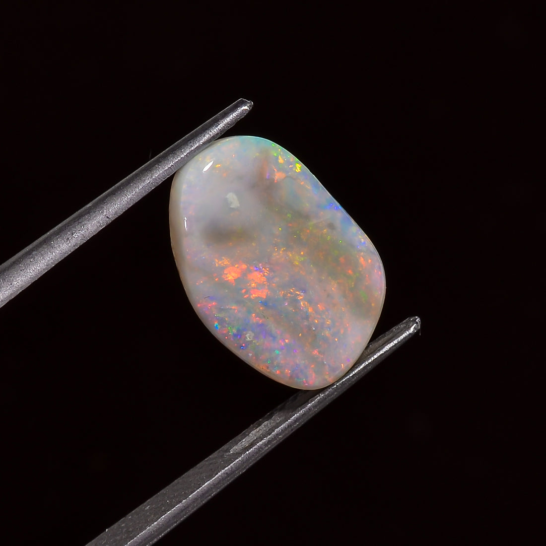 Natural Australian Opal Fancy Shape Cabochon Loose Gemstone For Making Jewelry 24X14X3 mm 8.5 Ct. OP-660