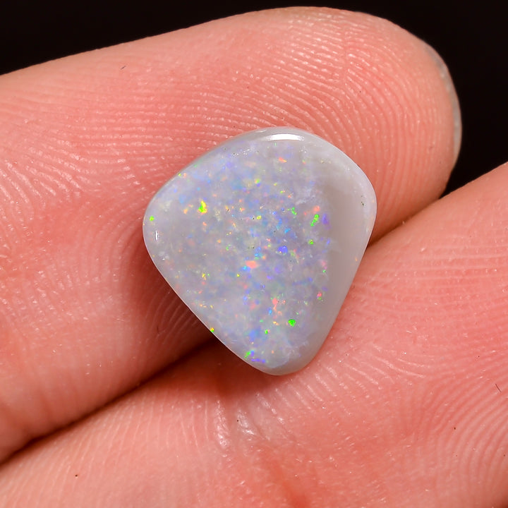 Natural Australian Opal Fancy Shape Cabochon Loose Gemstone For Making Jewelry 21X9X3 mm 4 Ct. OP-662