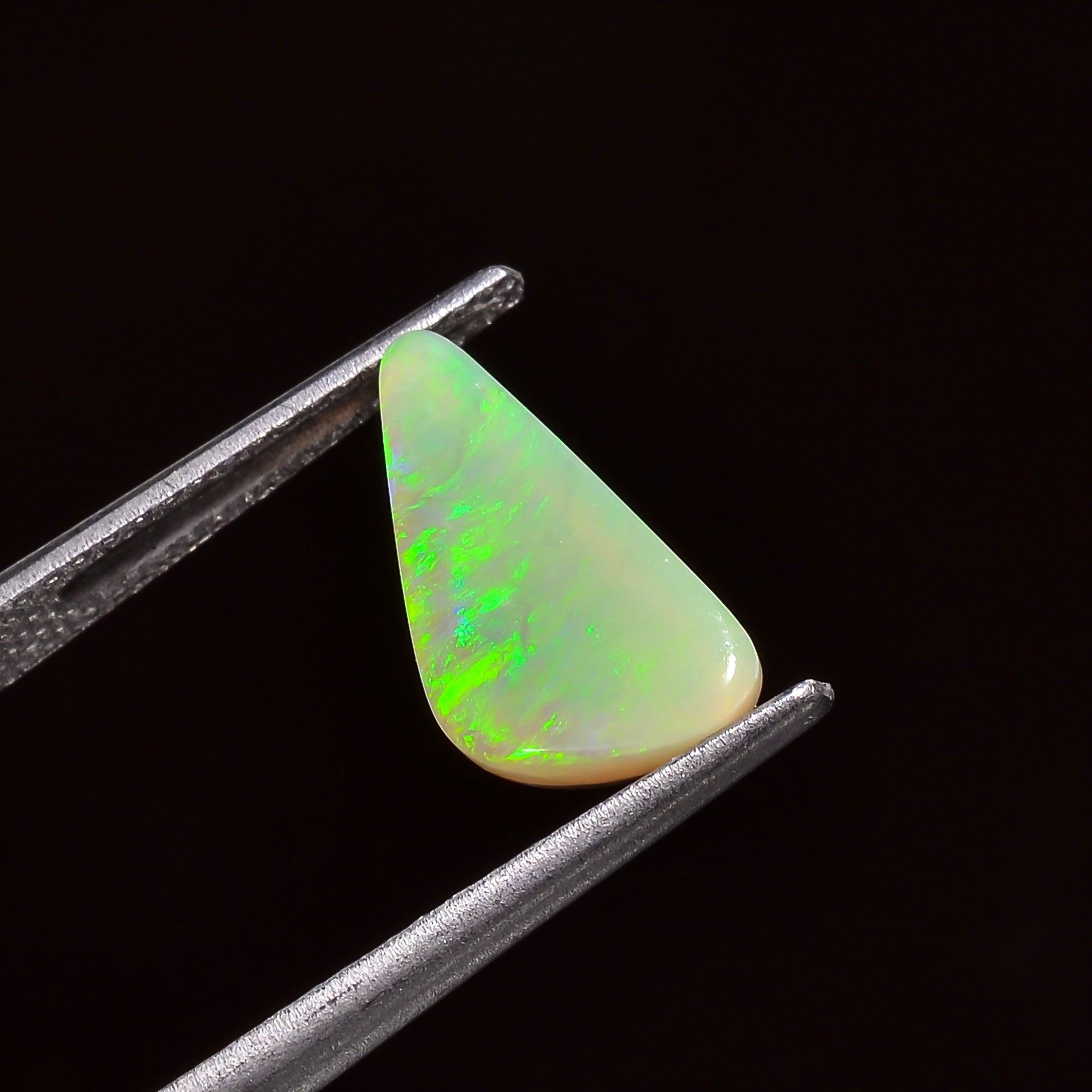 Natural Australian Opal Fancy Shape Cabochon Loose Gemstone For Making Jewelry 24X11X2 mm 5 Ct. OP-663