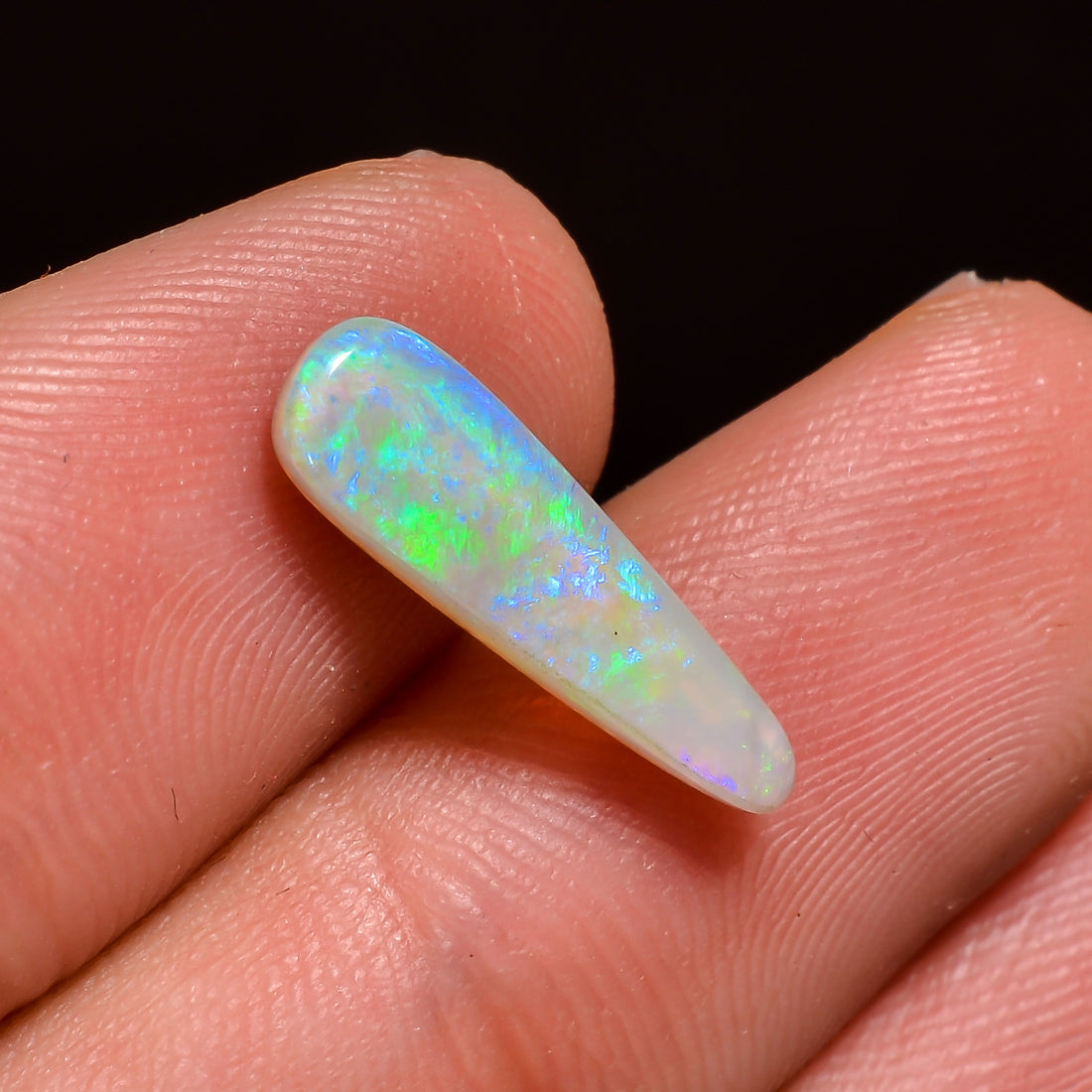 Natural Australian Opal Heart Shape Cabochon Loose Gemstone For Making Jewelry 9X9X1 mm 1 Ct. OP-666