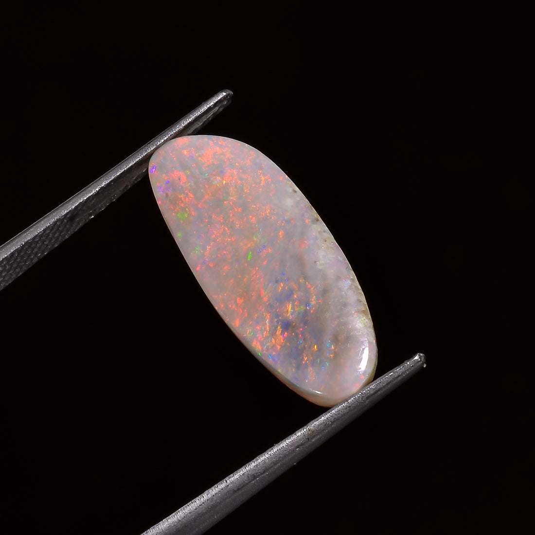 Natural Australian Opal Fancy Shape Cabochon Loose Gemstone For Making Jewelry 12X9X3 mm 2 Ct. OP-683