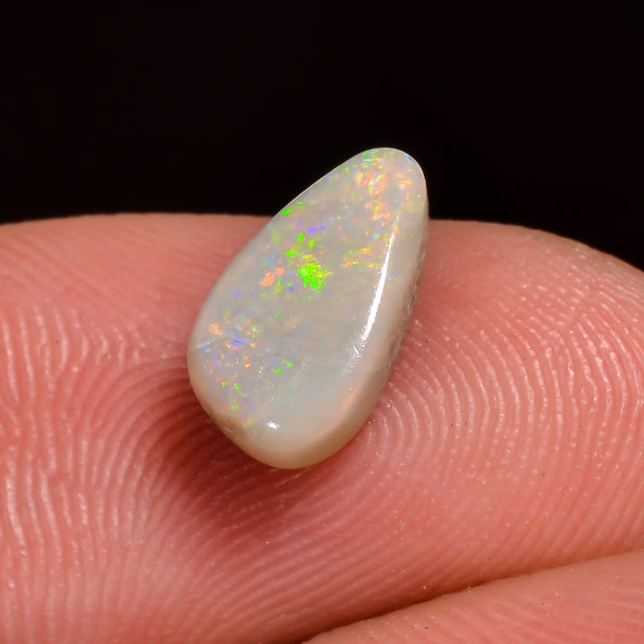 Natural Australian Opal Fancy Shape Cabochon Loose Gemstone For Making Jewelry 9X5X3 mm 1 Ct. OP-687