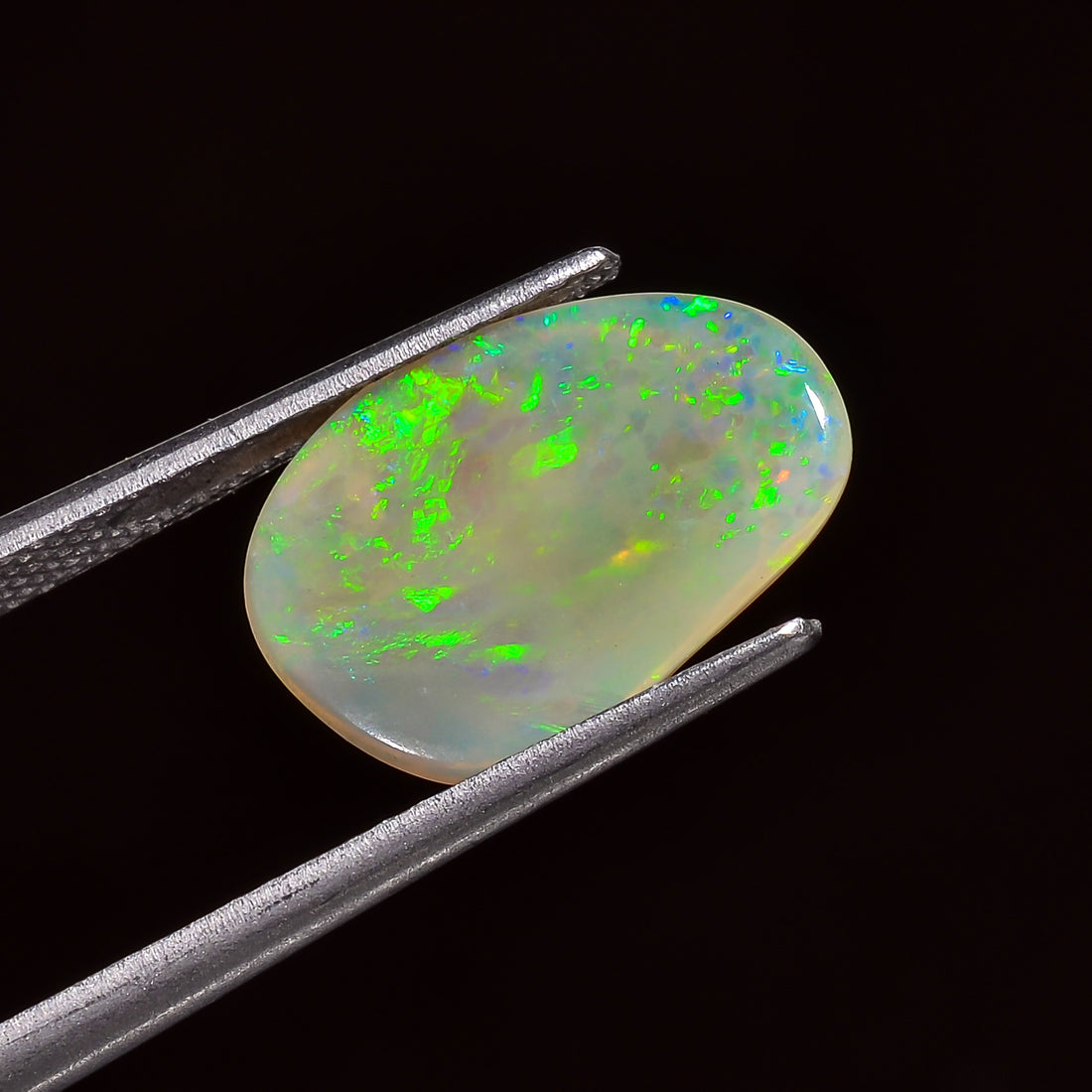 Natural Australian Opal Fancy Shape Cabochon Loose Gemstone For Making Jewelry 14X9X2 mm 2 Ct. OP-690