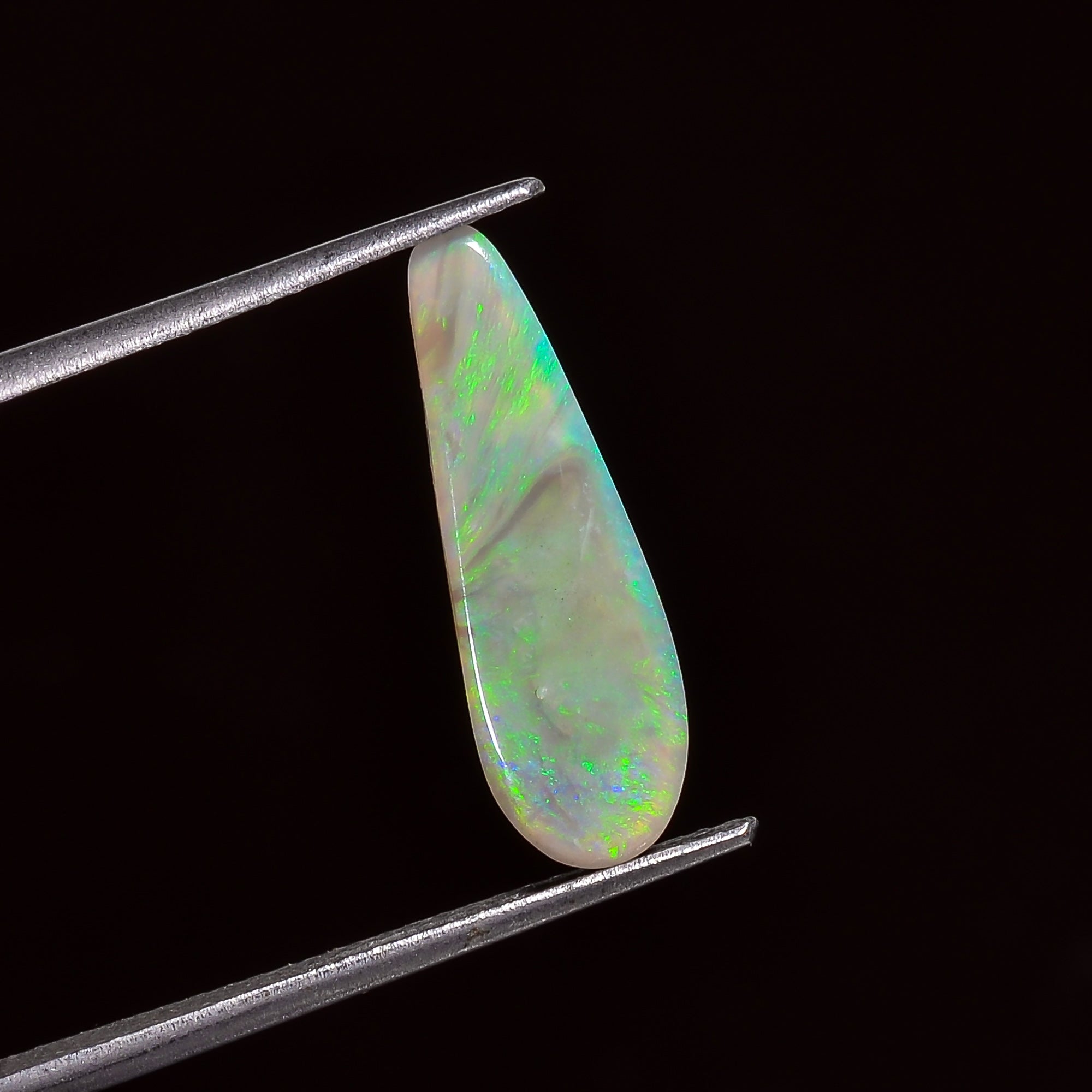 Natural Australian Opal Fancy Shape Cabochon Loose Gemstone For Making Jewelry 17X5X1 mm 1 Ct. OP-699