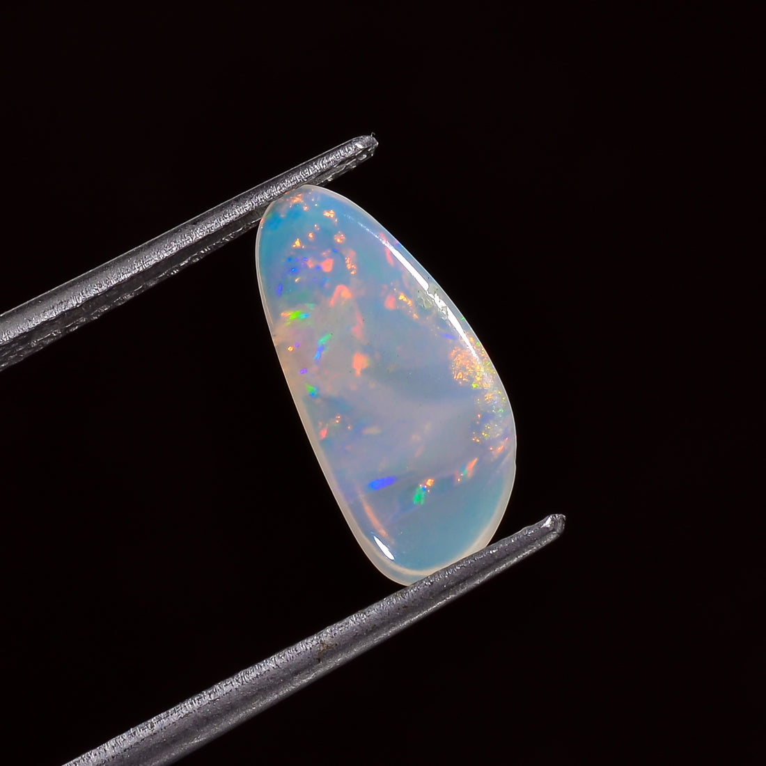 Natural Australian Opal Fancy Shape Cabochon Loose Gemstone For Making Jewelry 13X6X1 mm 1 Ct. OP-700
