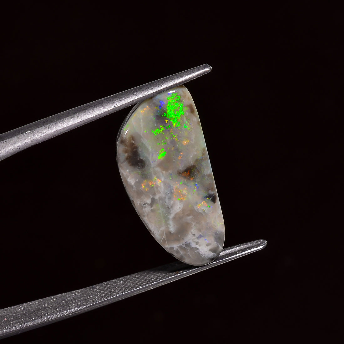 Natural Australian Opal Fancy Shape Cabochon Loose Gemstone For Making Jewelry 22X9X4 mm 6.5 Ct. OP-707