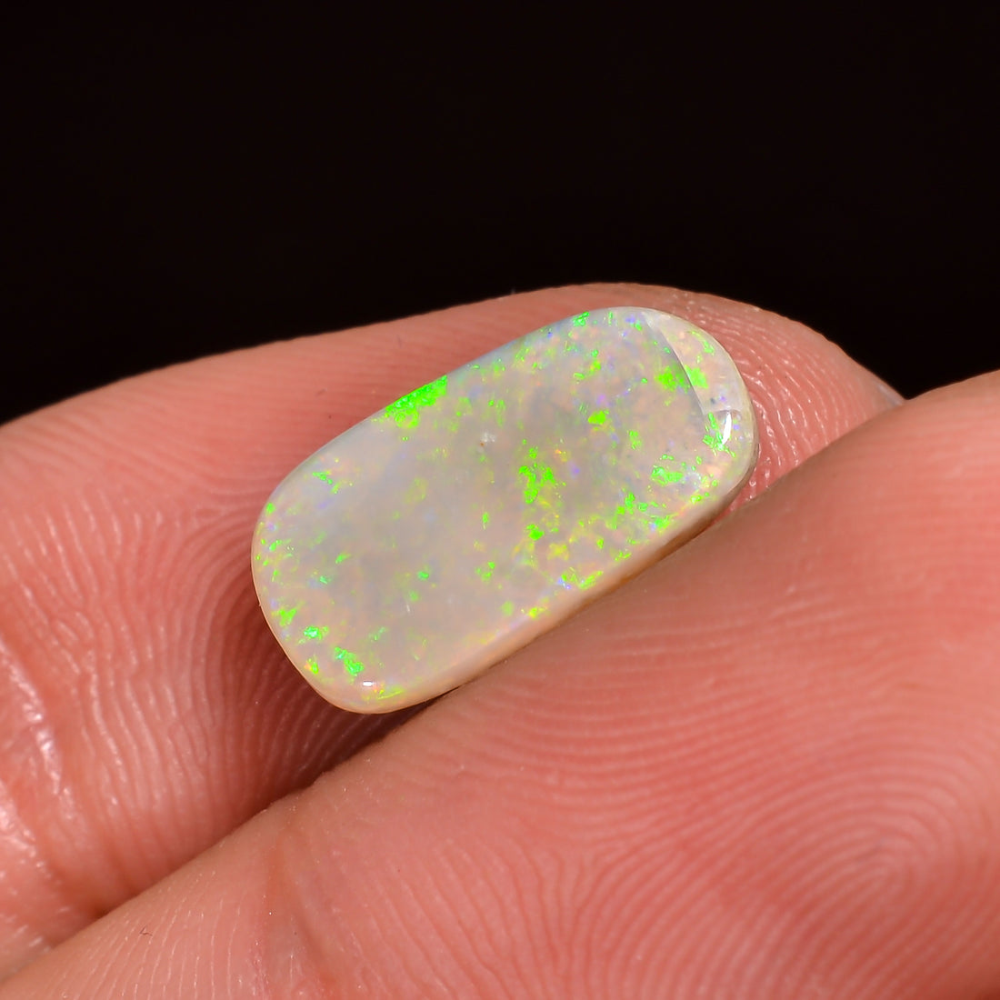 Natural Australian Opal Fancy Shape Cabochon Loose Gemstone For Making Jewelry 12X8X4 mm 3 Ct. OP-709