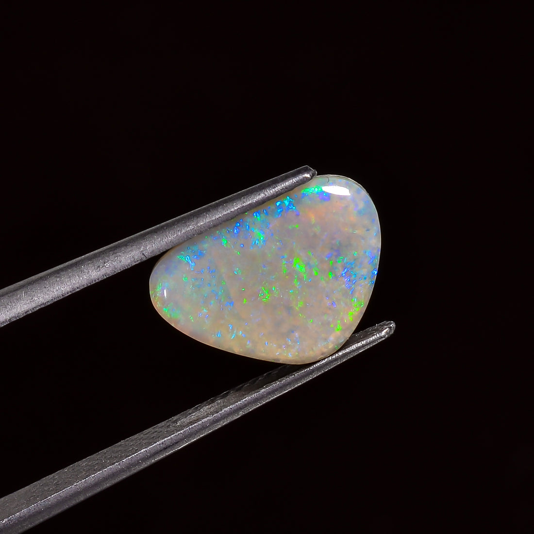 Natural Australian Opal Fancy Shape Cabochon Loose Gemstone For Making Jewelry 12X8X4 mm 3 Ct. OP-709