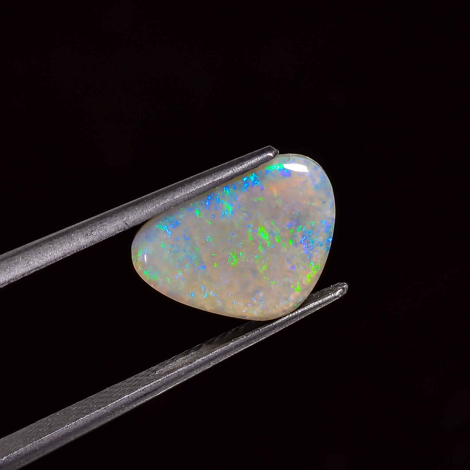 Natural Australian Opal Fancy Shape Cabochon Loose Gemstone For Making Jewelry 12X8X4 mm 3 Ct. OP-709