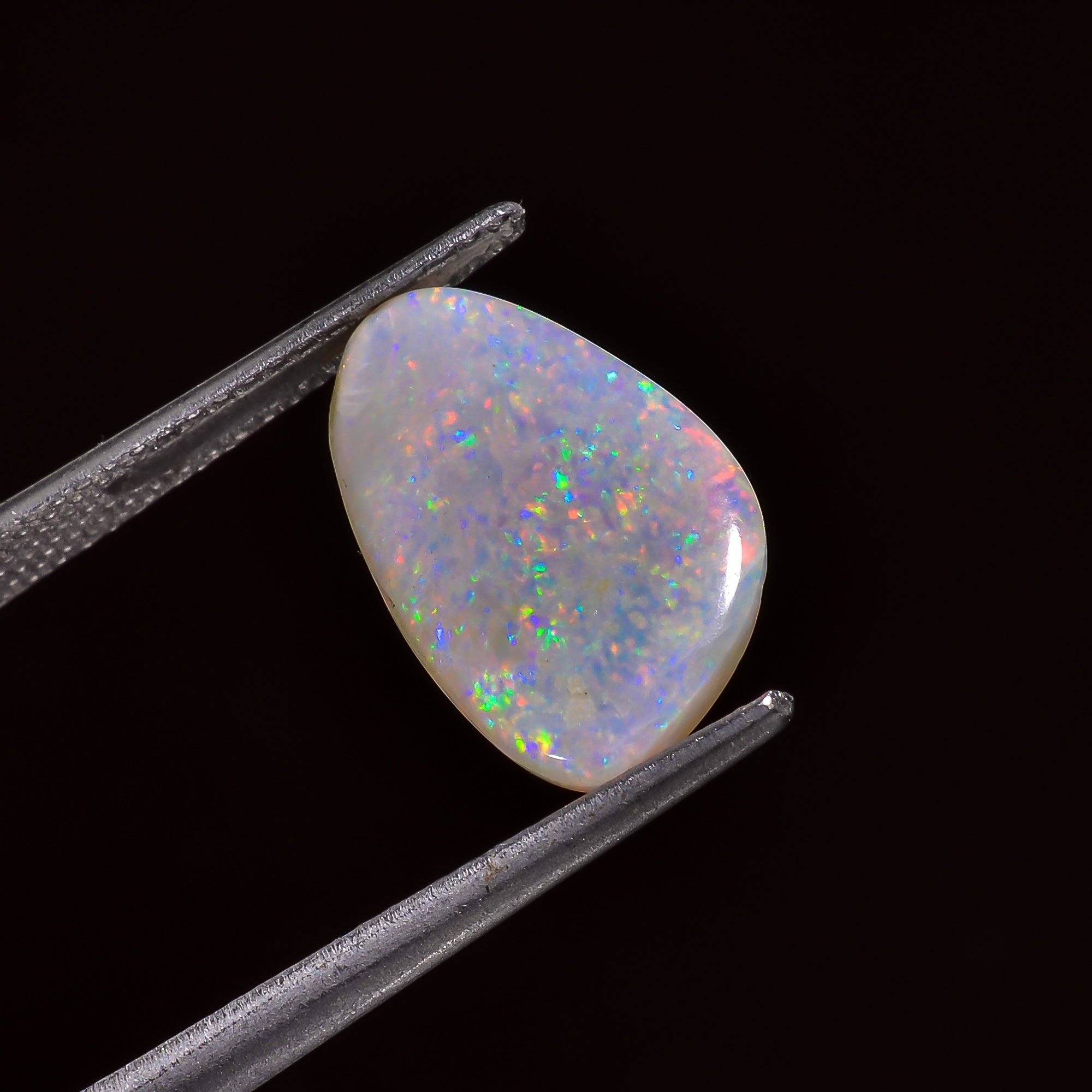 Natural Australian Opal Fancy Shape Cabochon Loose Gemstone For Making Jewelry 14X9X2 mm 2.5 Ct. OP-721