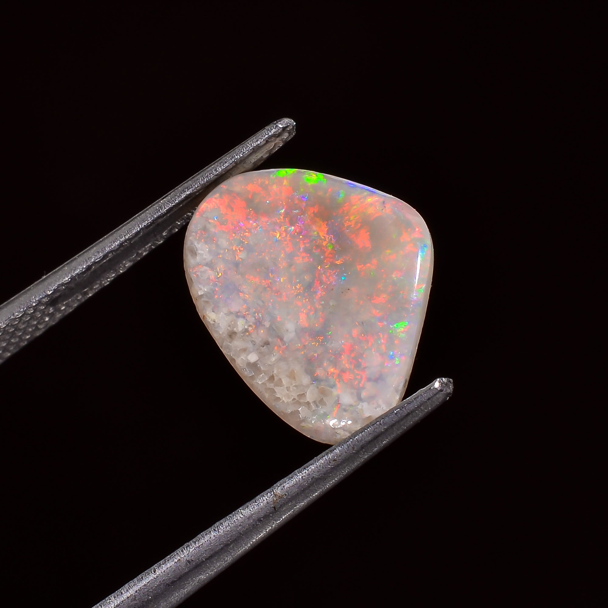 Natural Australian Opal Fancy Shape Cabochon Loose Gemstone For Making Jewelry 12X9X2 mm 2 Ct. OP-727