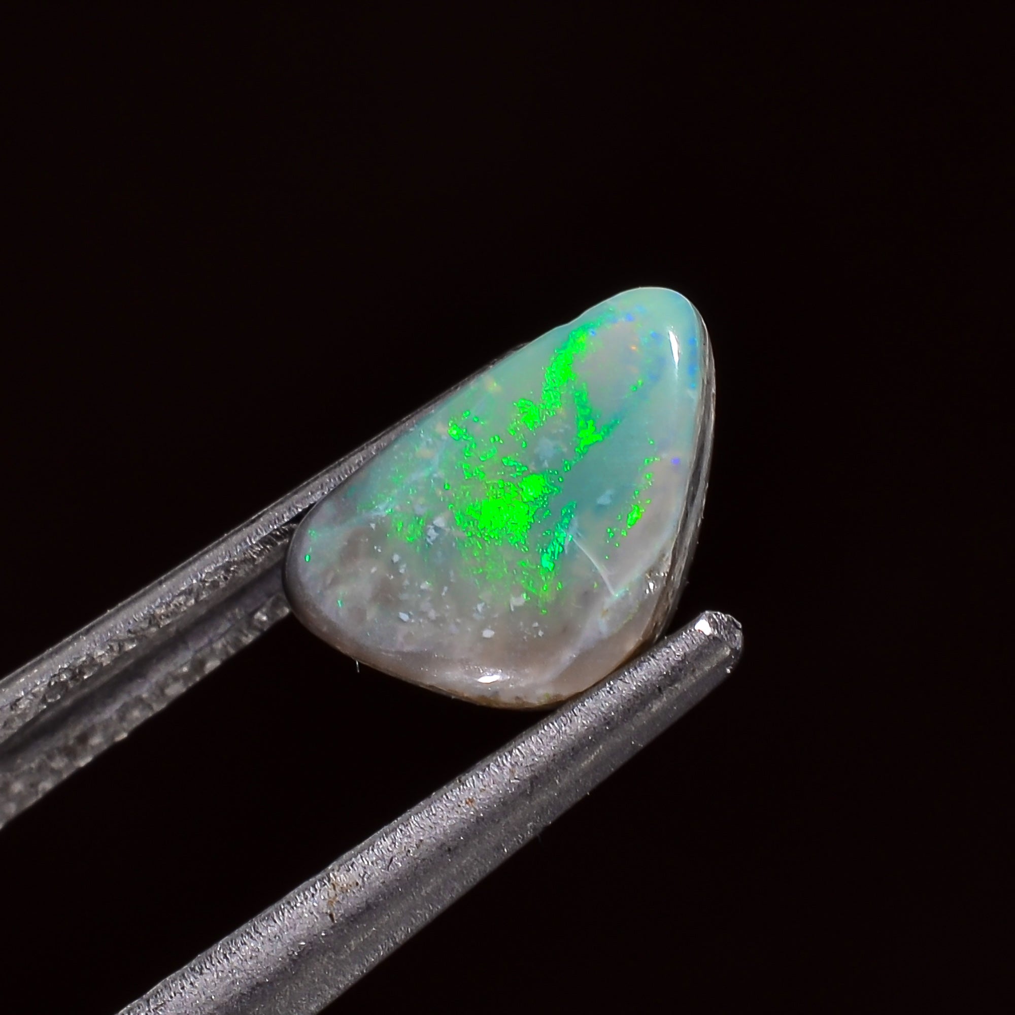 Natural Australian Opal Fancy Shape Cabochon Loose Gemstone For Making Jewelry 8X5X3 mm 1 Ct. OP-729